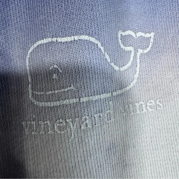 Vineyard Vines Women’s Ombré Blue Sweatshirt Size Small - Picture 5 of 8